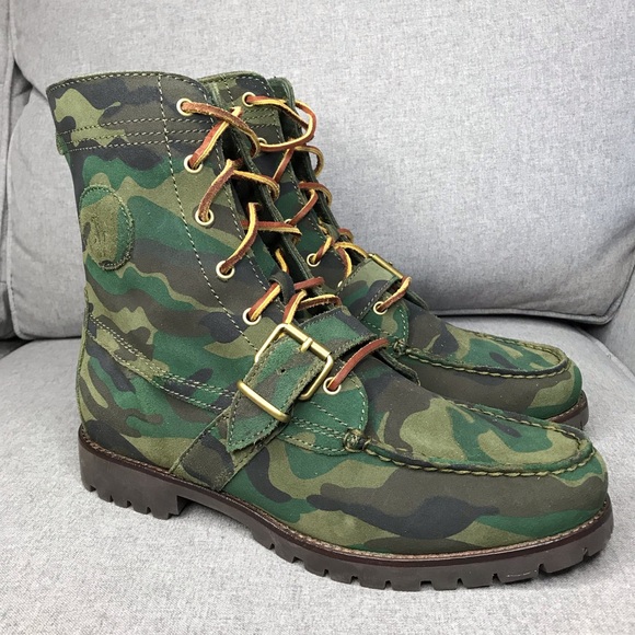 polo camo boots